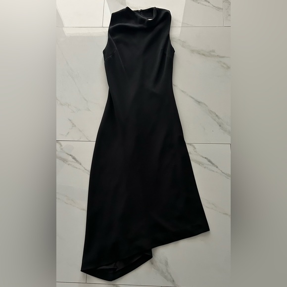 Third Form Dresses & Skirts - Third Form Black Asymmetric Midi Dress